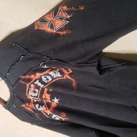 AFFLICTION Reversible Thermal American customs 1973 sz XXL - Picture 8 of 8